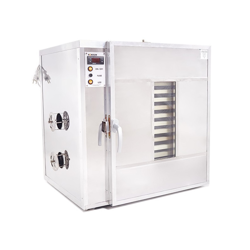 Suszarka do pyłku - Stal nierdzewna: Wkład 21kg (14 szuflad)