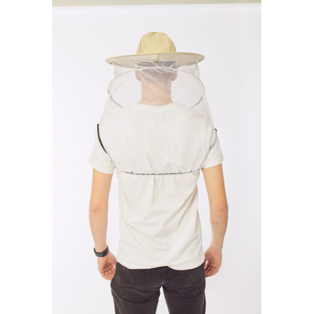 Včelařský klobouk s gumičkou pod rameny