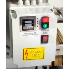 Odvíčkovací stůl s automatickým podavačem a lisem na víčka s výkonnosti 200kg/h