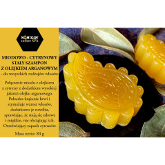 Miodowo - Cytrynowy szampon z olejkiem arganowym